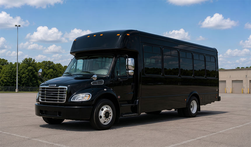 18-passenger minibus for charter in Longmont, CO